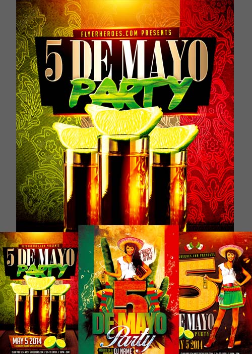 Mexican Party Flyer part 1