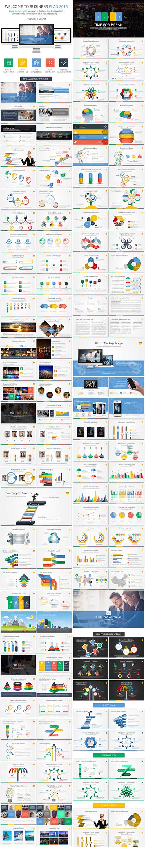 GraphicRiver - Business Plan 2015 Powerpoint Template 11318924