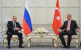 Путин и Эрдоган провели переговоры в закрытом режиме