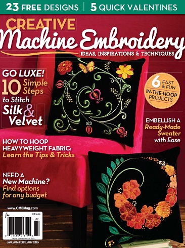 Creative Machine Embroidery - January/February 2015