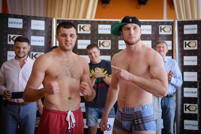 Боксерский турнир K2 Promotions Ukraine: взвешивание (+Фото)