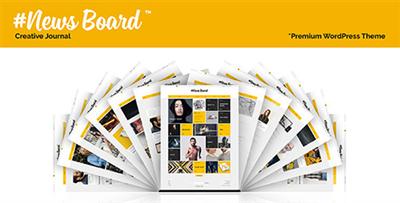 ThemeForest - #News Board v1.1.0 - WordPress Theme