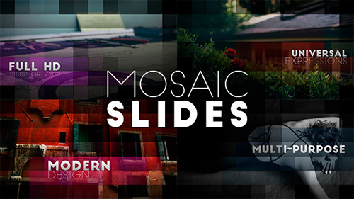Mosaic Slides - Project for After Effects (Videohive)