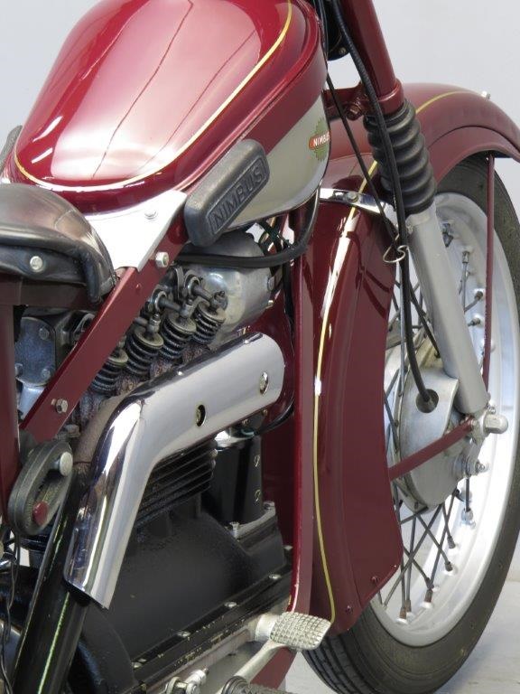 Ретро мотоцикл Nimbus 750 1955