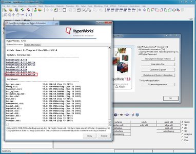 Altair HyperWorks Desktop 12.0.124 Update-(Win/Linx)