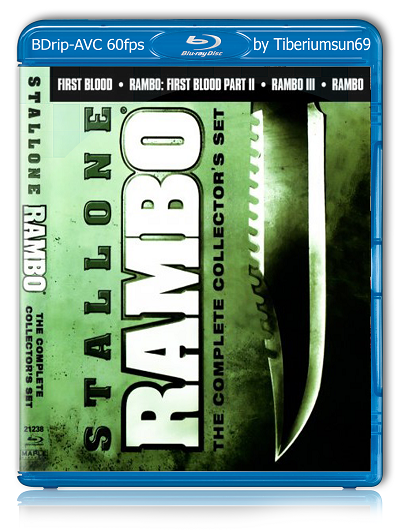 Рэмбо : Квадрология / Rambo : Quadrilogy (1982-2008) (BDRip-AVC) 60 fps