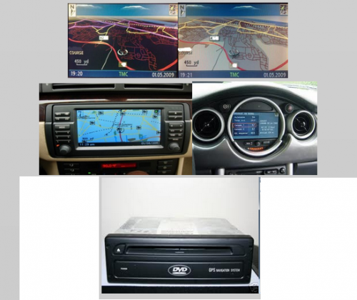BMW CCC Professional 2015 SAT NAV DVD (compatable with pre September 2009 cars) western Europe maps ...