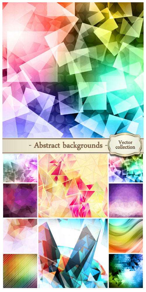 Vector abstract backgrounds #28