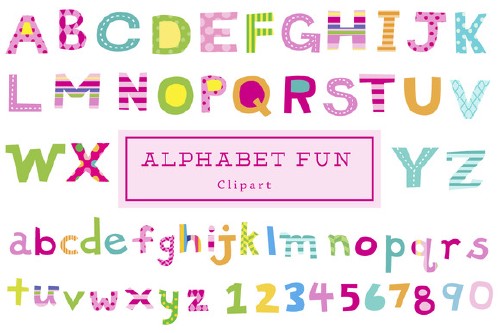 CM - Alphabet Fun Handdrawn Letters 337105