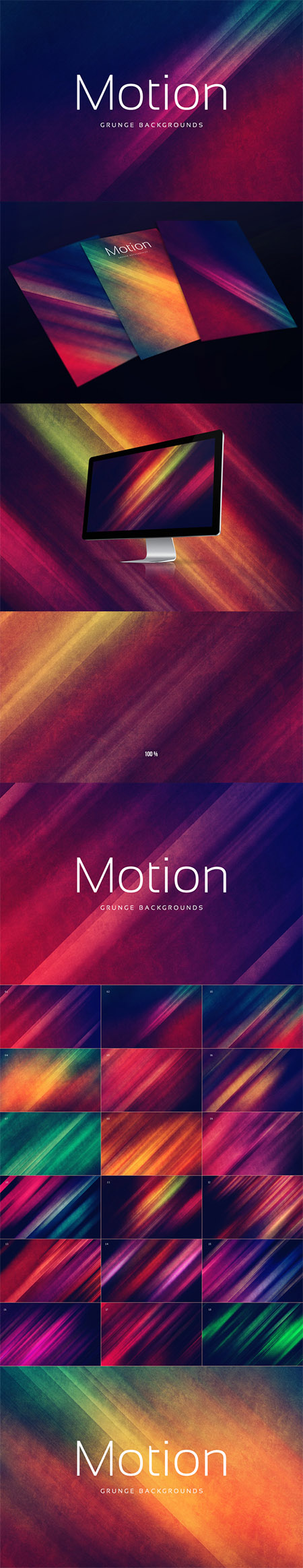 CM - 18 Motion Grunge Backgrounds v3 335893