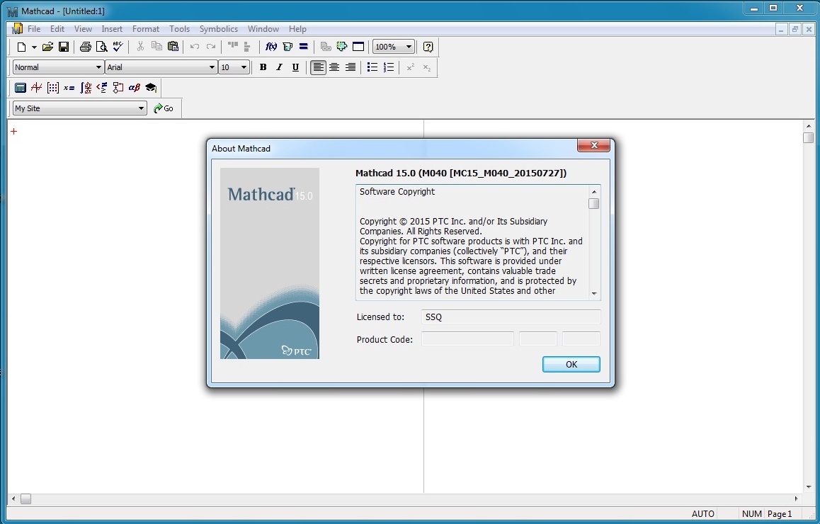 Mathcad 15 лицензионный ключ скачать