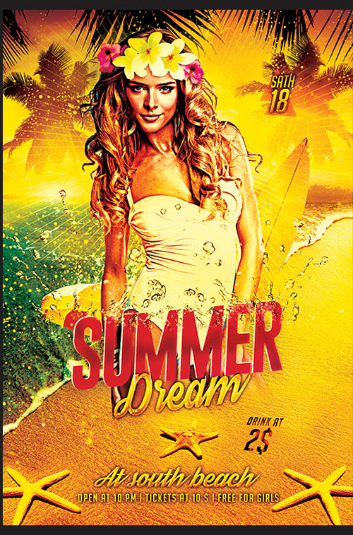 CM - Dream Summer Party Flyer 339255