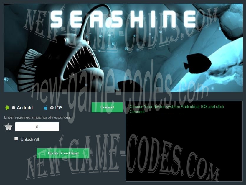 Seashine Hack Cheats