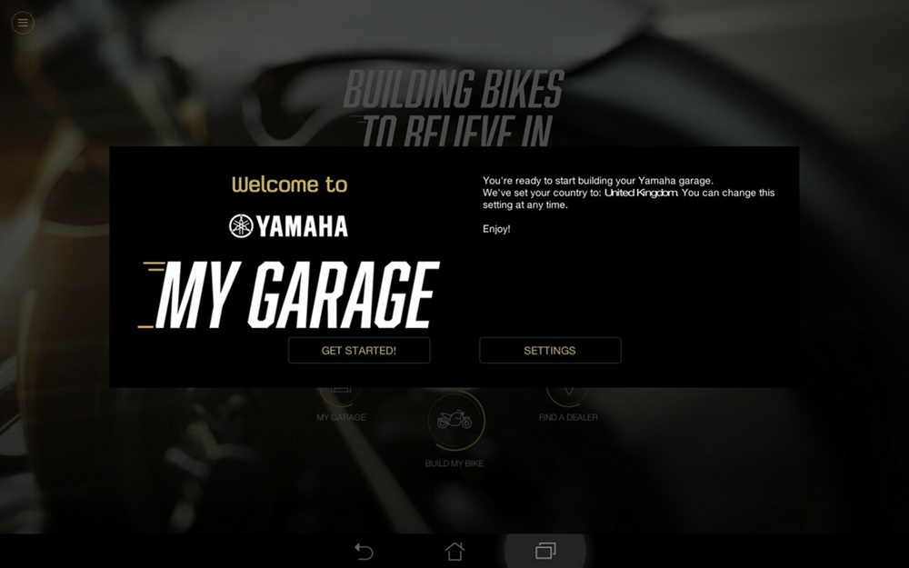 Приложение Yamaha My Garage (видео). Виртуальный тюнинг