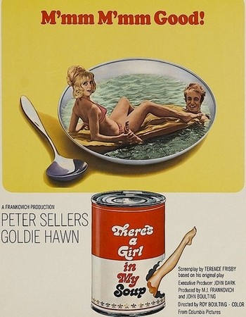 Эй! В моем супе девушка / There's a Girl in My Soup (1970) DVDRip