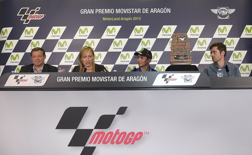 Хорхе Лоренцо спроектировал награду Гран При Арагона