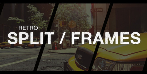 Retro Split Frames Slideshow - Project for After Effects (Videohive)