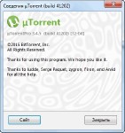 µTorrentPro 3.4.5 build 41202 Stable RePack/Portable by D!akov