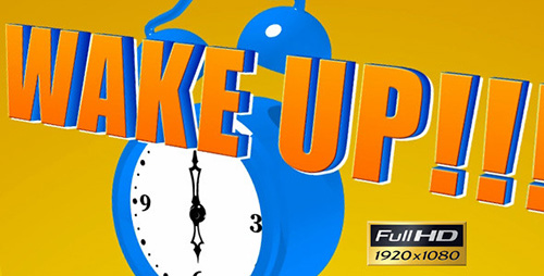 Cartoon Alarm Clock - Project for After Effects (Videohive)