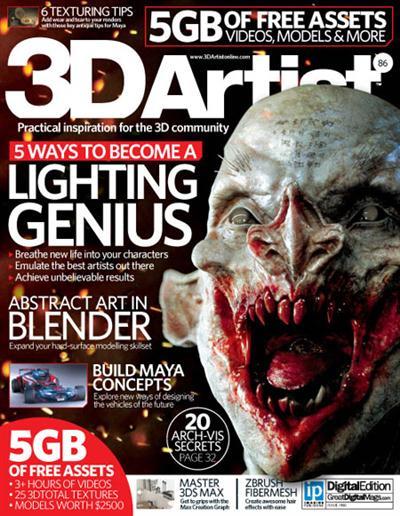 3D Artist - Issue 86, 2015