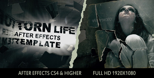 Torn Life - Project for After Effects (Videohive)
