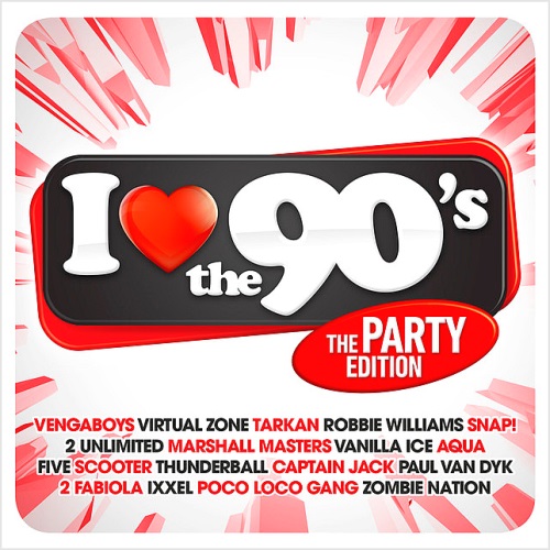 I Love The 90s The Party Edition [3CD] (2016)