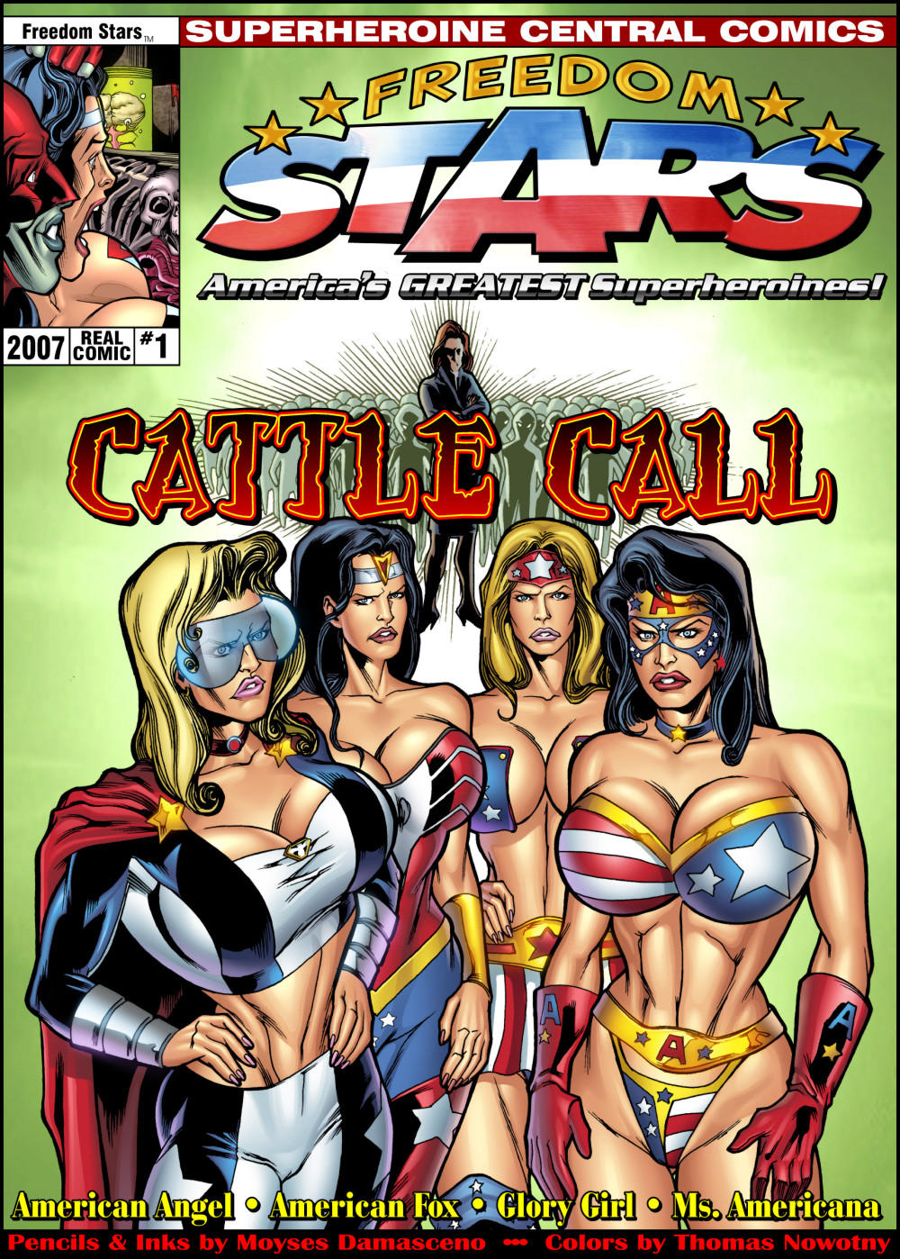 SuperHeroineComixxx - Freedom Stars-Cattle call 1-2